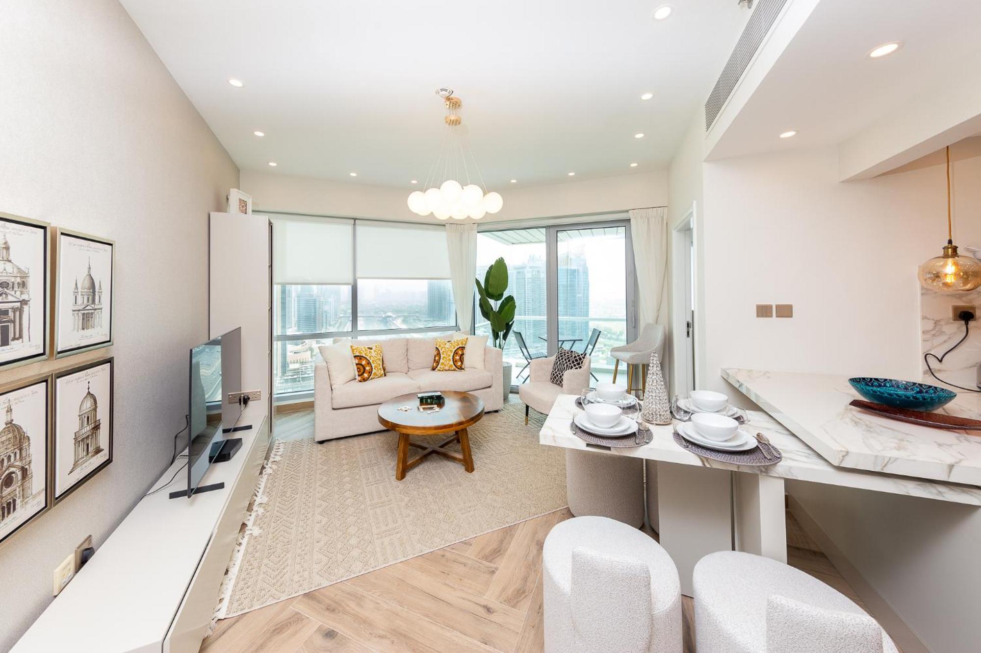 Charming Brand New 2Br Close To The Beach 迪拜 外观 照片